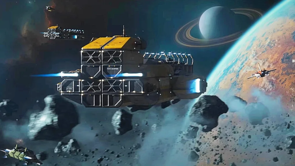 New space game combines Starfield and Satisfactory, actually has seamless travel