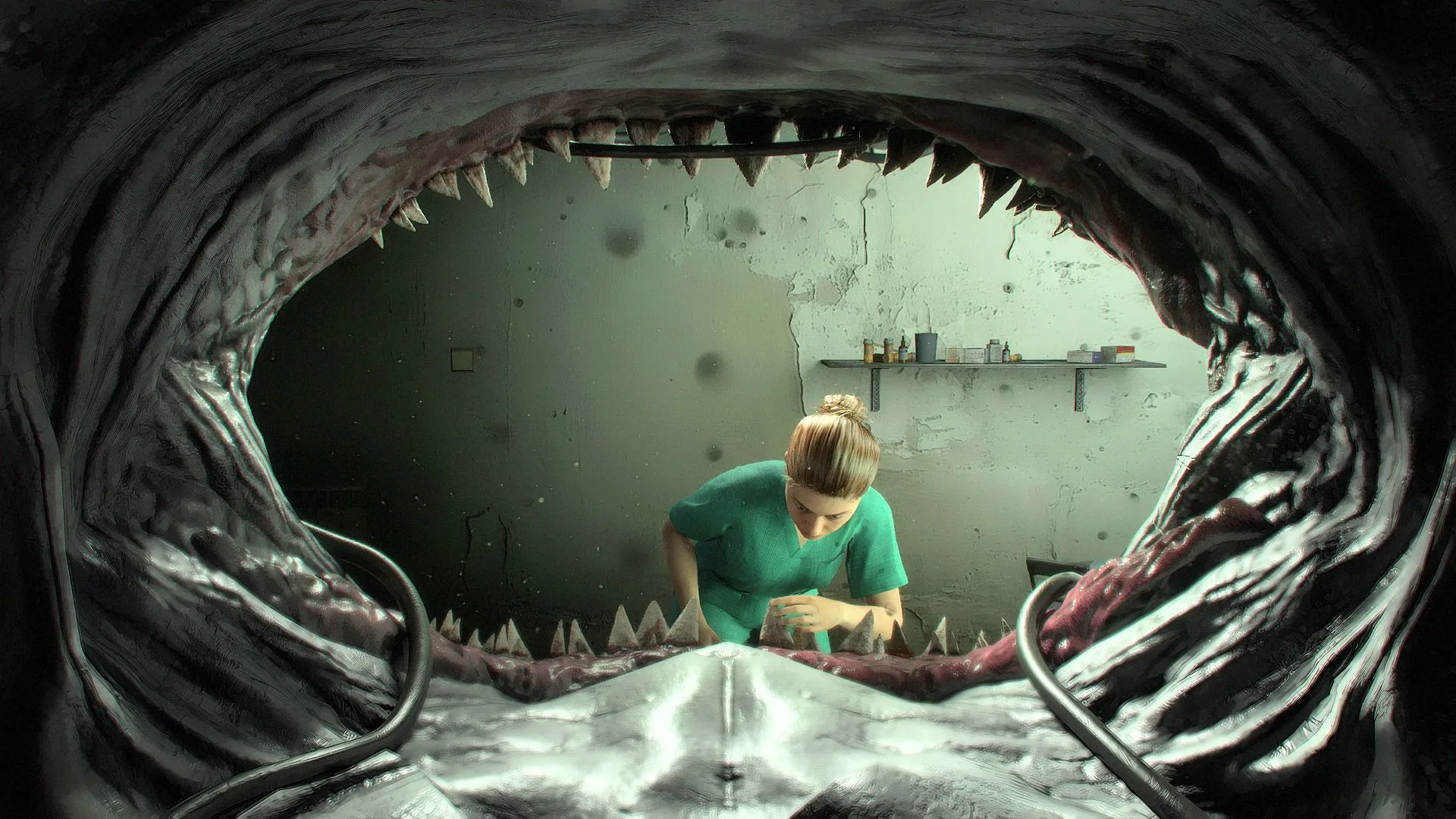 New horror game Shark Dentist is exactly what it says it is, and it's terrifying