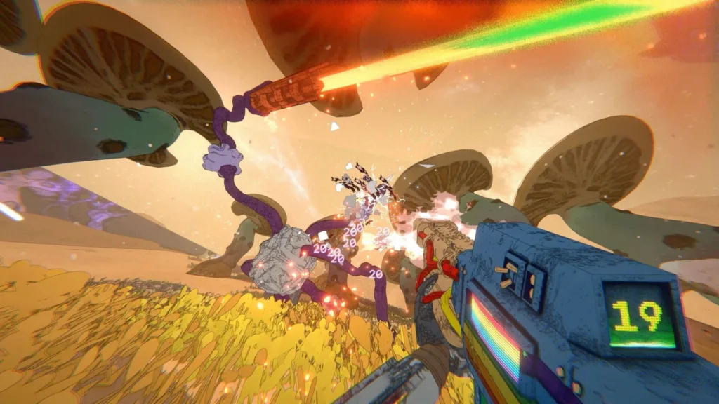Mycopunk è lo shooter cooperativo caotico che sta facendo impazzire Steam con la sua esplosione di funghi 12 Chaotic co-op shooter Mycopunk blasts onto Steam in all its fungal glory