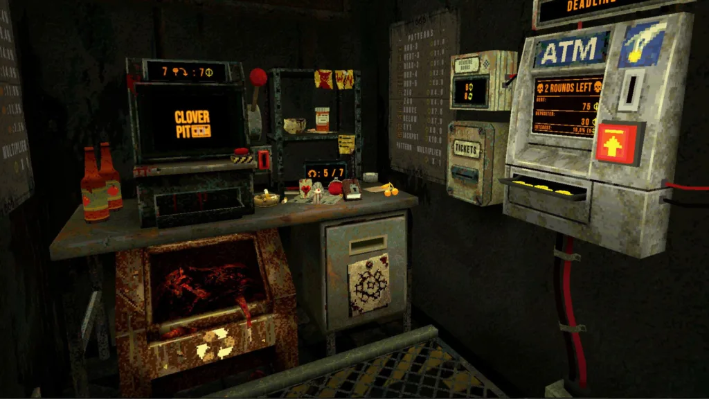 L'horror roguelike in stile Balatro, Cloverpit, apre una nuova fase di playtest. 10 Viral Balatro style horror roguelike with slot machines opens new playtest