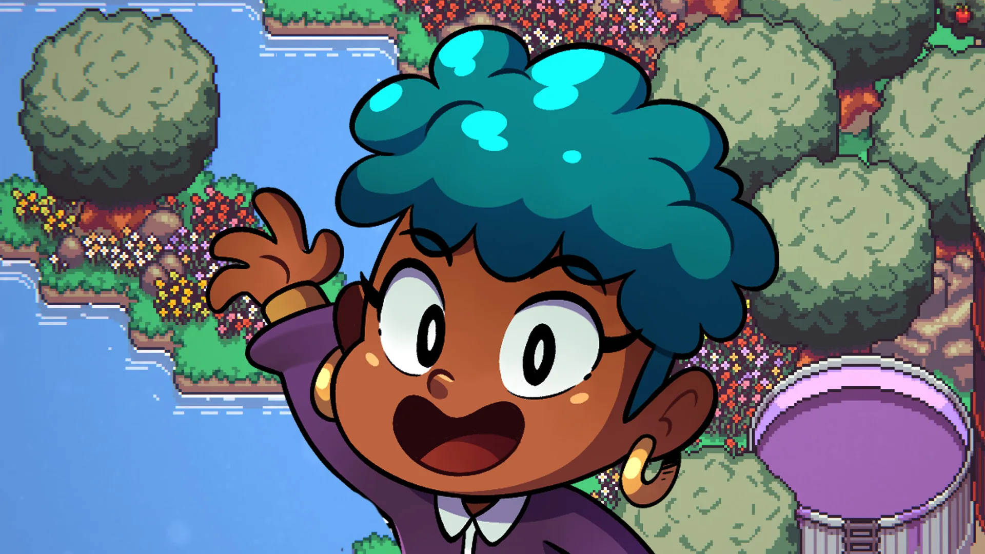 Discounty is a story-driven shopkeeping Stardew Valley you can play now