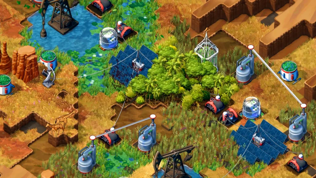 Terra Nil, il reverse city builder ecologico, si arricchisce con un grosso aggiornamento gratuito e ben 13 nuove specie animali 5 Environmental city builder Terra Nil gets major free update with 13 new animals