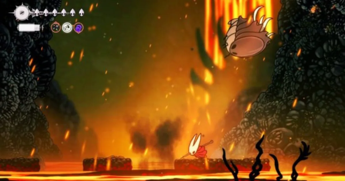 Come sconfiggere la Belva Alata Feroce in Hollow Knight Silksong 6 7