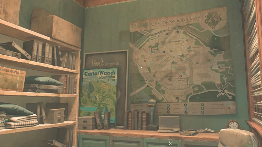 Dying Light The Beast map and all points of interest