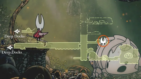 Guida al viaggio rapido in Hollow Knight Silksong 4 far fields fast travel silksong 550x309 1
