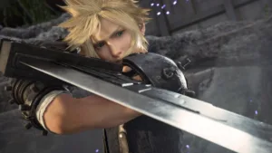 Cloud in Final Fantasy VII Rebirth, gioco di Creative Studio 1, lo studio che sviluppa anche Kingdom Hearts IV