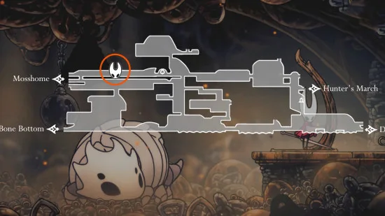 Guida al viaggio rapido in Hollow Knight Silksong 2 marrow fast travel silksong 550x309 1