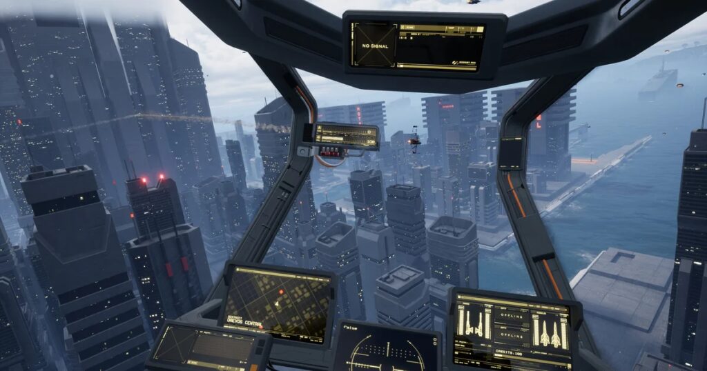 Scatenate il caos in G-Rebels, un gioco cyberpunk open world di combattimenti aerei, fortemente ispirato a G-Police. 23 1 ECndugq