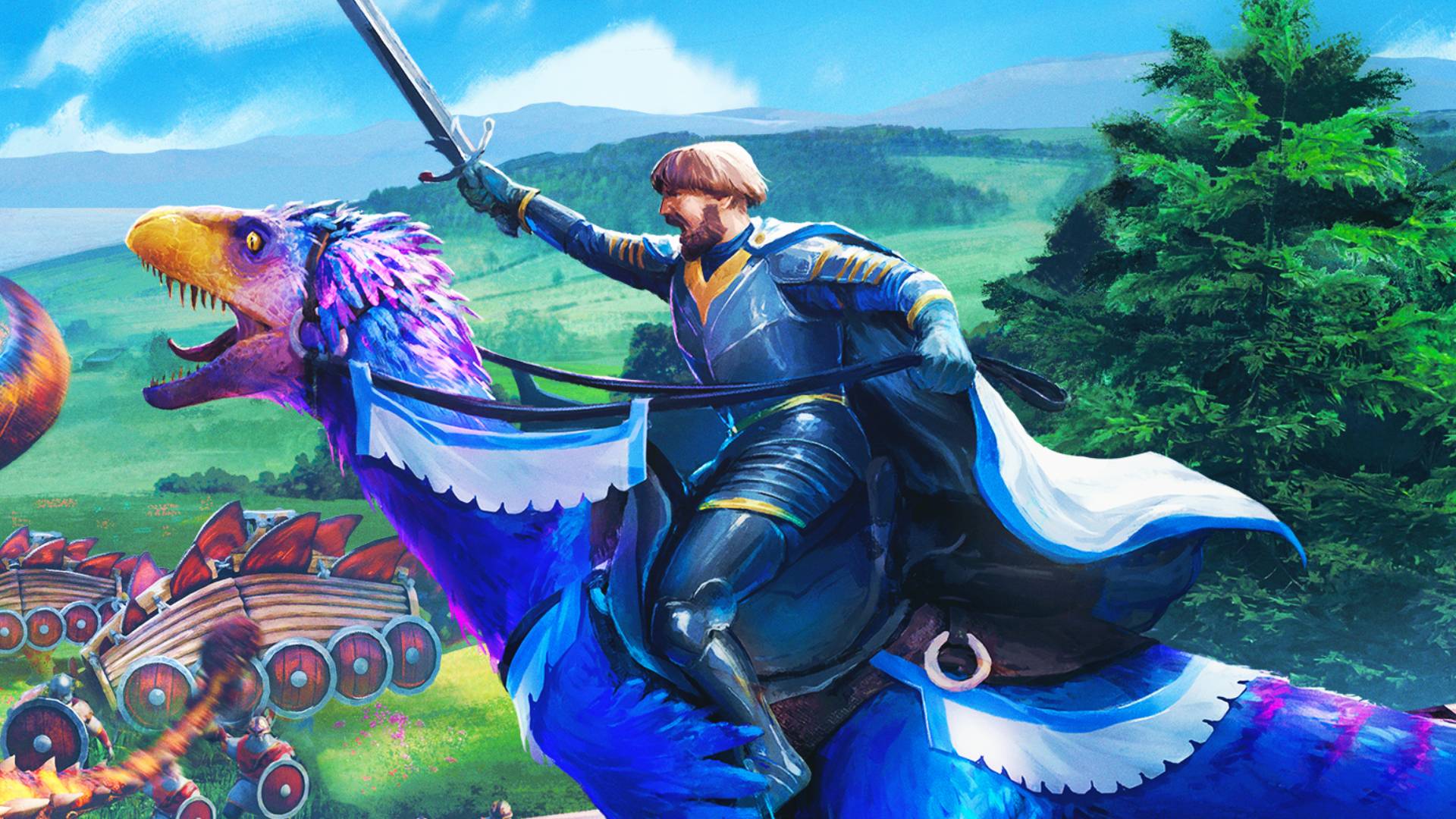 Before Dinolords, I never knew I needed a medieval RTS game with velociraptors