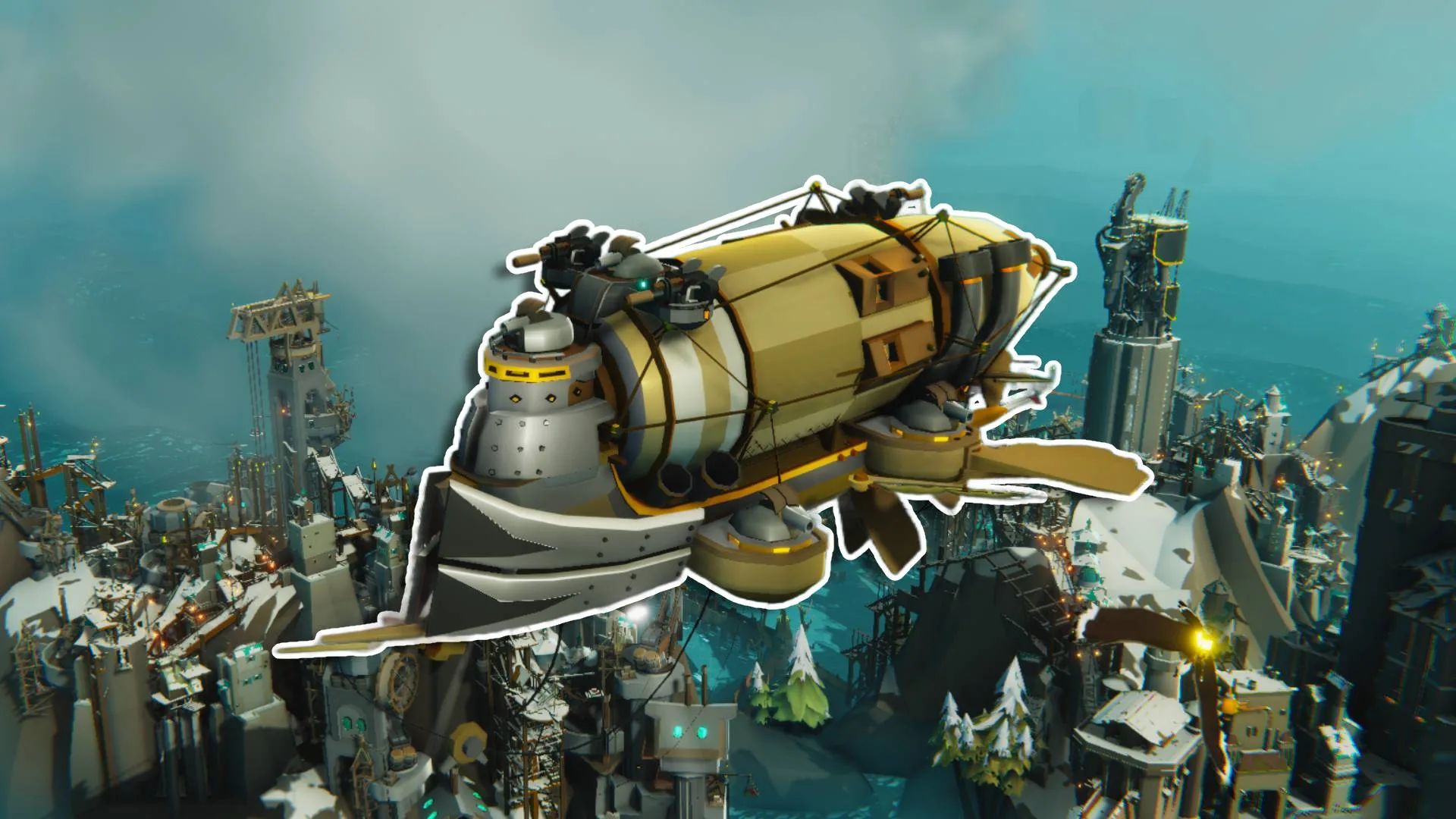 Underrated city builder gets massive free update with "OP AF" new warship