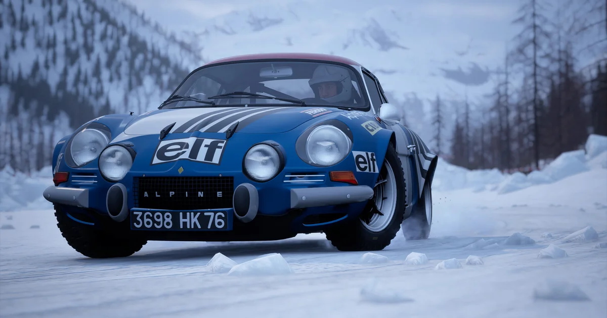 Assetto Corsa Rally's first big update adds in snow, an ice circuit and a majestic 70s stage smasher