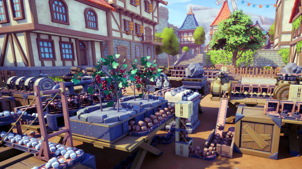 New automation sandbox game Alchemy Factory is basically a magical Satisfactory, and I can't stop looking at it