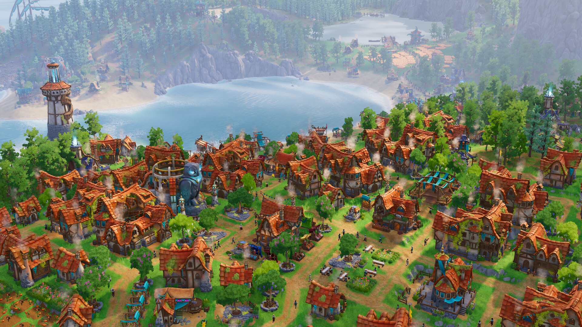 This well-received colony sim from the creator of The Settlers just hit 1.0, with a deep discount and a new campaign