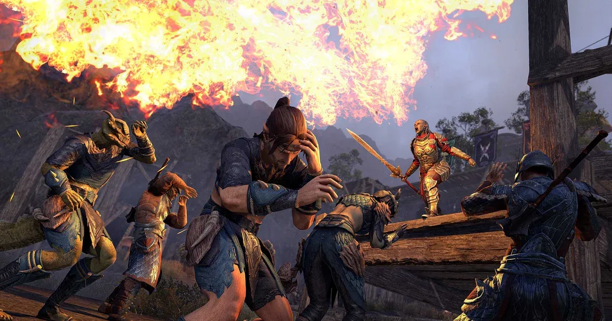 The Elder Scrolls Online's smaller expansions are "not in any way" a result of last year's layoffs
