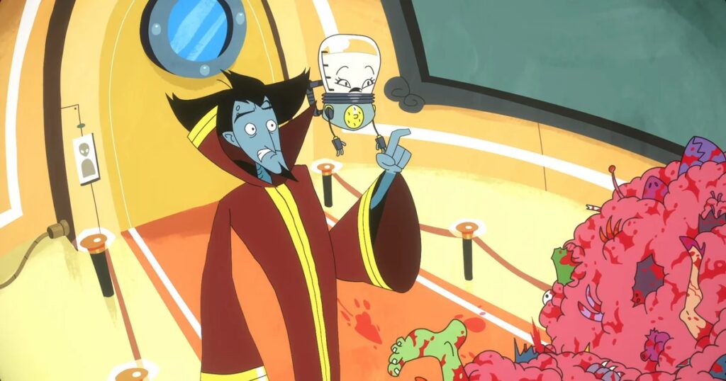 Point-and-click adventure game filled with "ah yeah, them" British actors Earth Must Die is out later this month