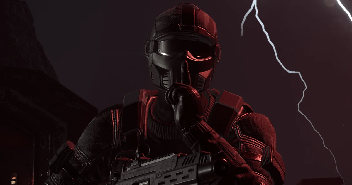 Shush, Helldivers 2's Redacted Regiment warbond is all about being sneakily stealthy and silently suppressed