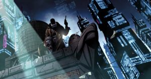 VHS-veiled Huntdown: Overtime, a retro gangland roguelite run and gunner, arrives in early access this year