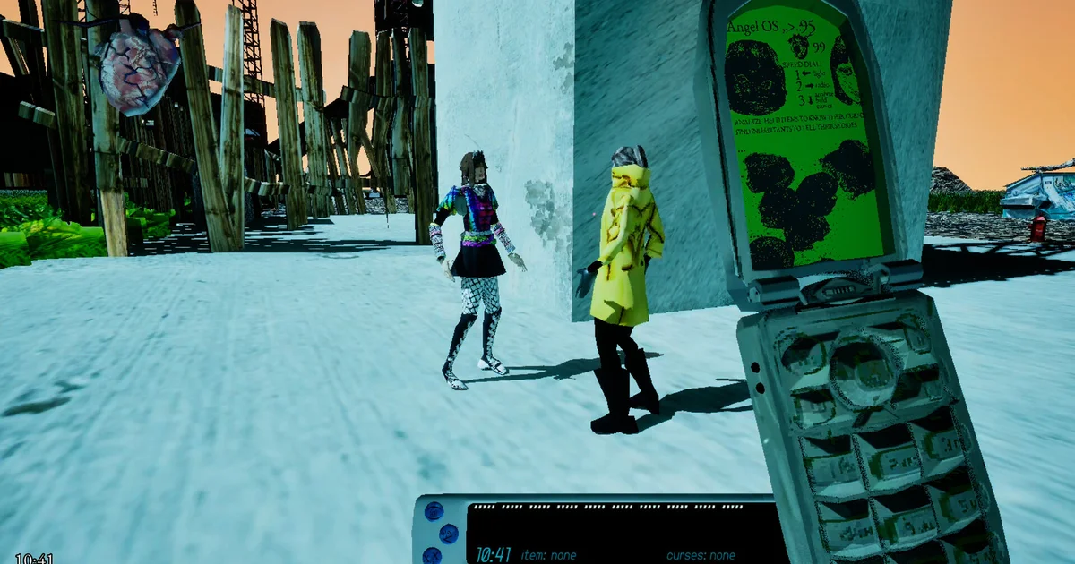Mama's Sleeping Angels is a Lethal Company-esque, dream-exploration, Y2K smorgasbord for the zillenialpha generations