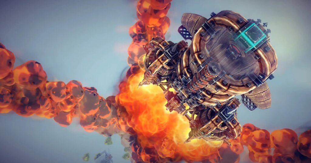 Besiege's next expansion goes where no medieval contraption has ever gone before: space!