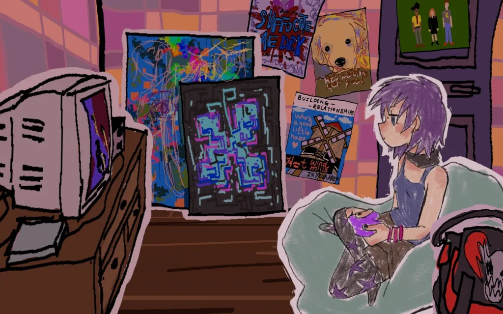 I Write Games Not Tragedies: la visual novel emo arriva su itch.io, DRM-free 2 I Write Games Not Tragedies 1024x639 jpg