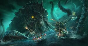 “Unleash the Kraken,” bellows Skull and Bones, which somehow still exists