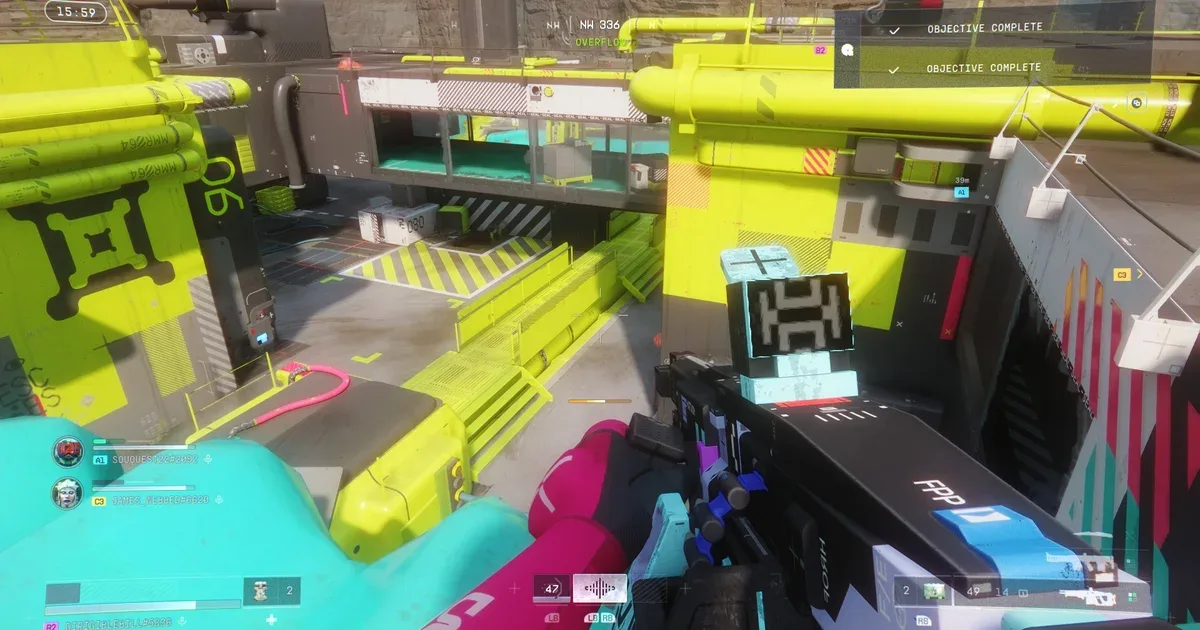 Marathon might be the perfect 2026 shooter in that I feel like I'm stuck in a giant Nvidia graphics card