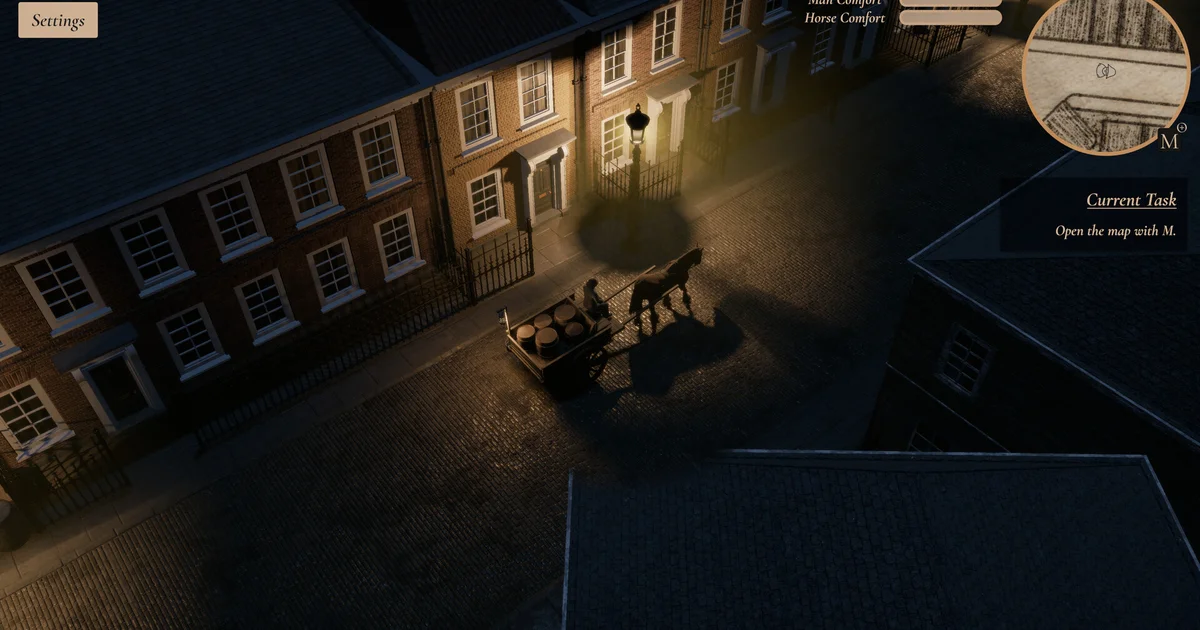 I can't say I enjoy this 19th century turd-collecting game but it did make me laugh when I patted my horse to death