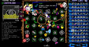 Throw pool, dice and stickers into a blender and you get STICKER/BALL, a roguelike that relishes in chaos