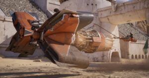 It's "hard to push innovation" in racing games compared to other genres, reckons Star Wars: Galactic Racer creative director