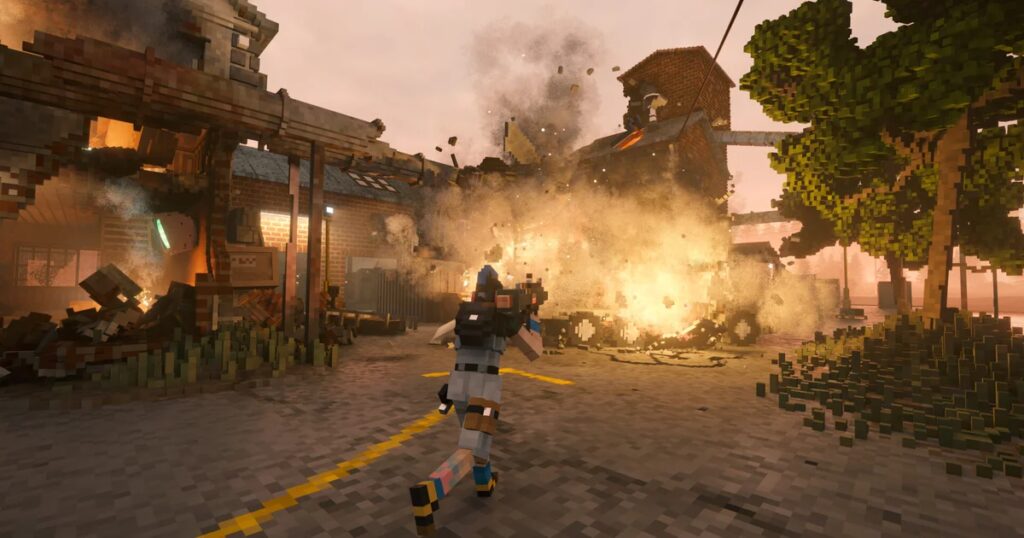 Teardown's multiplayer update rolls out next month, so start packing a voxel lorry with mates and explosives