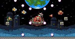 Dark Scrolls is a dungeon scroller from the Gunbrella devs, starring fantasy staples like an obligatory thief and "Rat with saxophone"