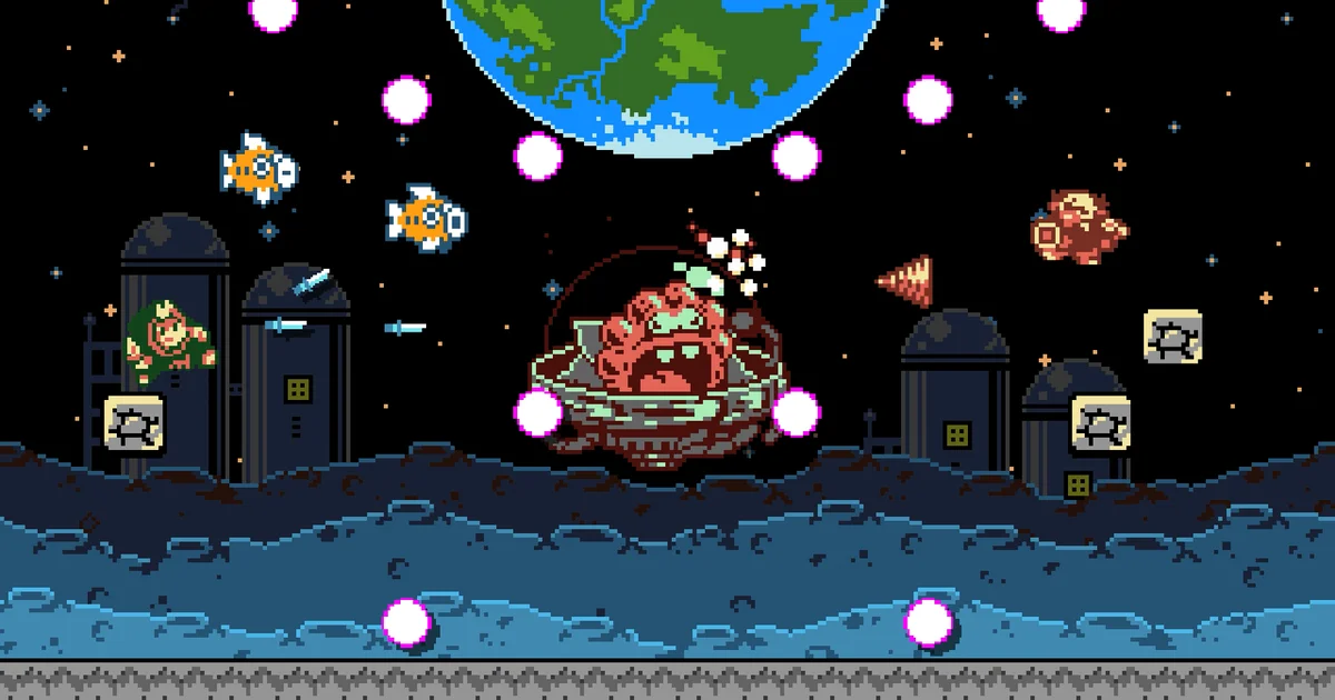 Dark Scrolls is a dungeon scroller from the Gunbrella devs, starring fantasy staples like an obligatory thief and "Rat with saxophone"