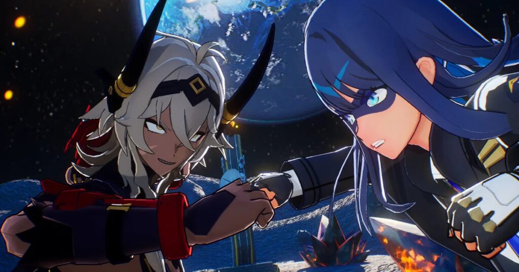 Mightreya is a crunchy, meaty, complicated anime-superhero fusion of Devil May Cry and Gravity Rush