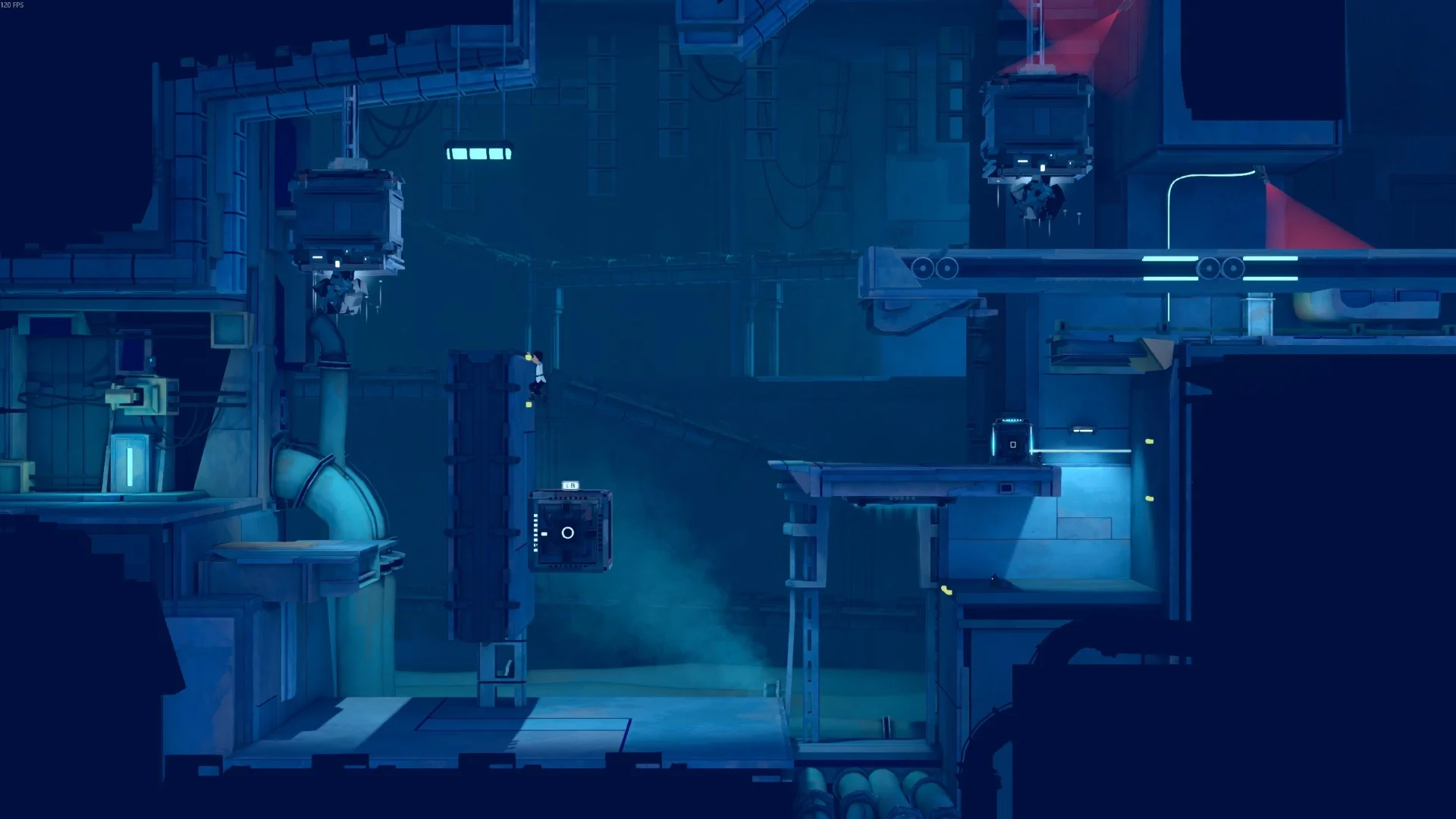 Un enigma di spinta di scatole in Planet of Lana 2.