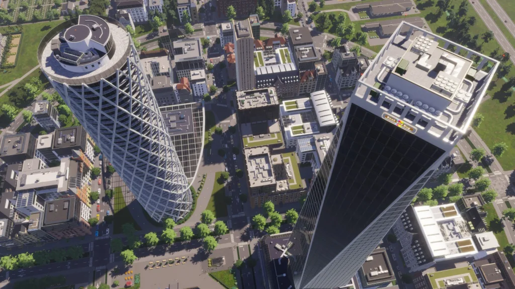Cities Skylines 2: arriva il pacchetto Office per costringere i tuoi Cittadini a tornare in ufficio 2 The next Cities Skylines 2 creator pack is bad news for work from home citizens, but good news for architecture aficionados