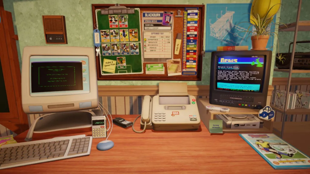 Nutmeg: Ecco il gioco che riporta il calcio anni '80 in un deck builder unico 12 Nutmeg is a love letter to retro football, teletext, and the humble fax machine