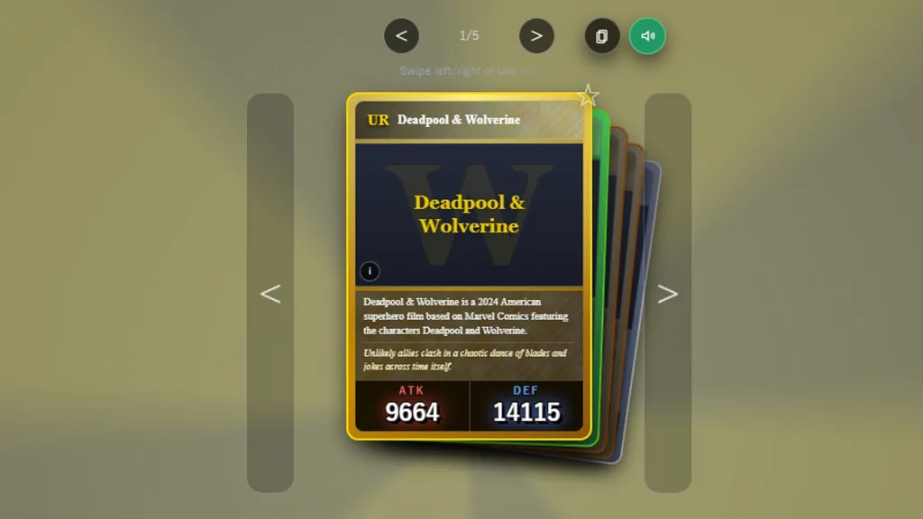 Wikipedia is now a gacha card game, and I challenge you to face my ultra rare German cuisine deck