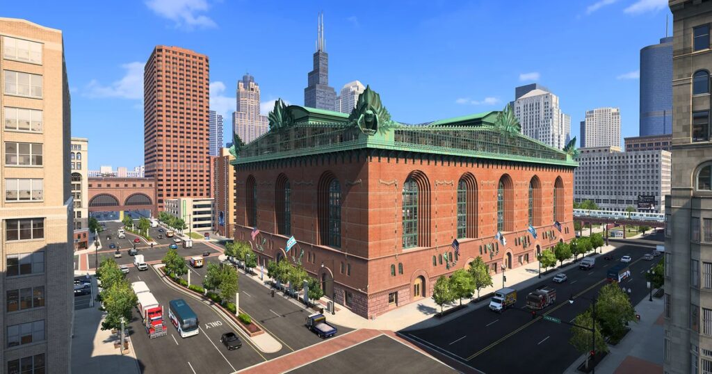 American Truck Simulator: il DLC Illinois è uscito e l'arrivo a Chicago è indimenticabile 8 I've cruised from St Louis to Chicago in American Truck Simulator's Illinois DLC, out today, and visiting the Windy City doesn't disappoint