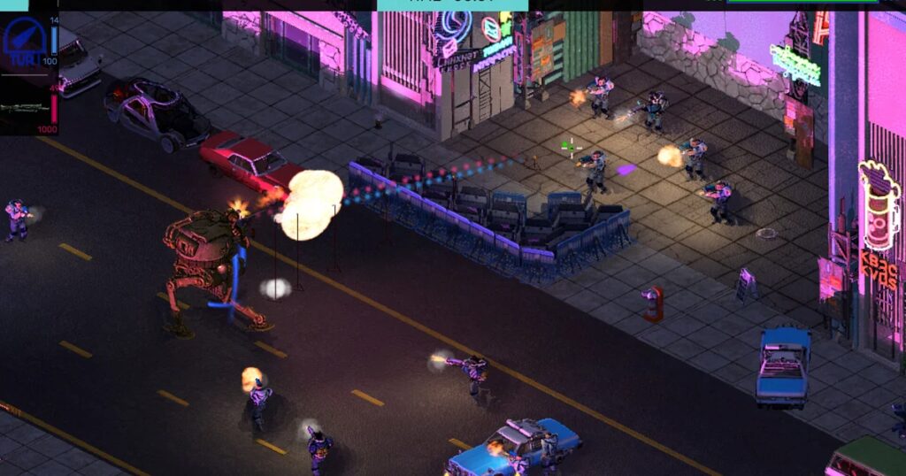 Brigador Killers mixes GTA and Syndicate to make a cyberpunk sandbox where you build your own insurgency