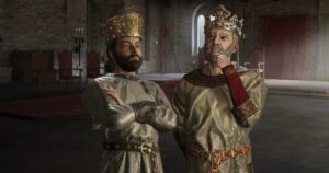 "Your infidelity will no longer be broadcasted to everyone as it happens" declares Crusader Kings 3's latest patch, unless you made a baby at a certain time