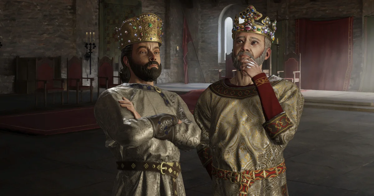 "Your infidelity will no longer be broadcasted to everyone as it happens" declares Crusader Kings 3's latest patch, unless you made a baby at a certain time