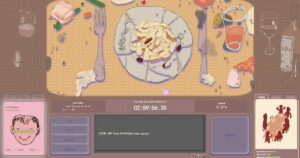 Family Reunion is a dinnertime simulation game that captures the wonder and boredom of being a loosely disciplined 7-year-old
