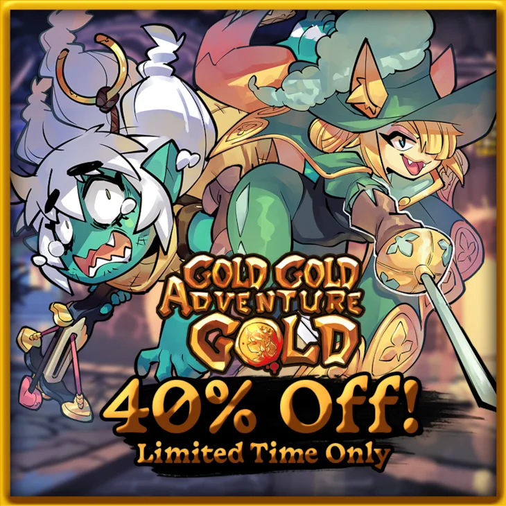 Gold Gold Adventure Gold: Lancio in versione 1.0 con sconto del 40% 1 Gold Gold Adventure Gold