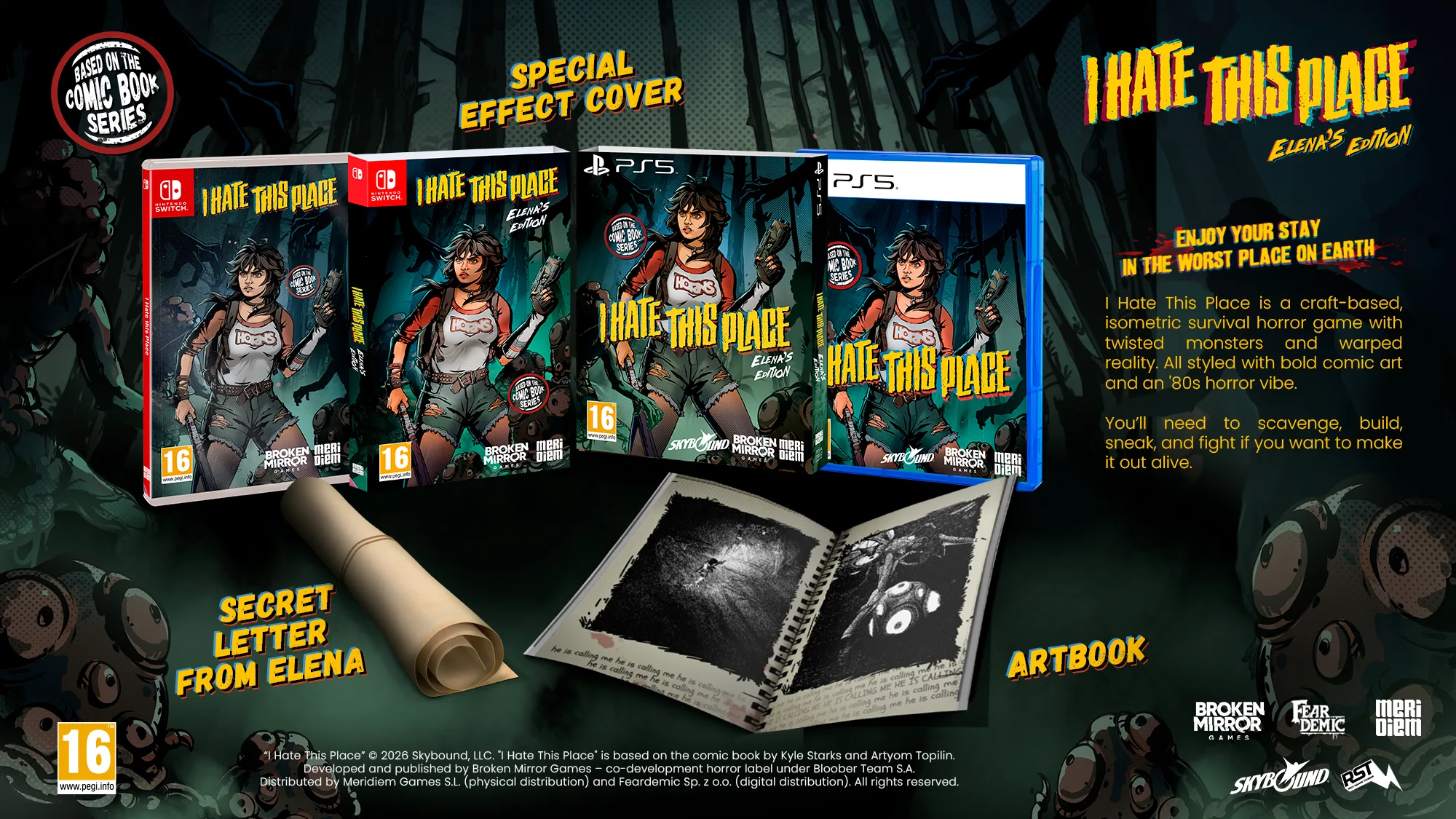 I Hate This Place Elenas Edition arriva su PS5 e png