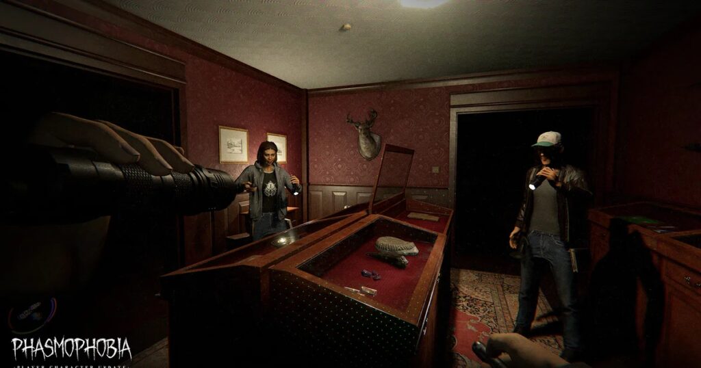 Phasmophobia's latest update is live now, taking the horror out of the character models and leaving it in the ghosts