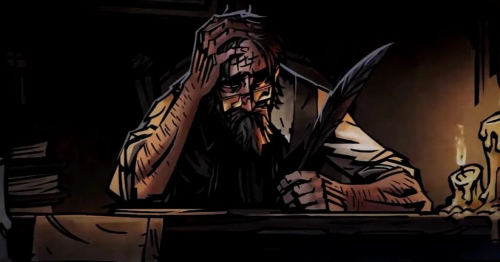 "His voice and delivery was human": Darkest Dungeon developers will "never, ever" use genAI to replace narrator Wayne June
