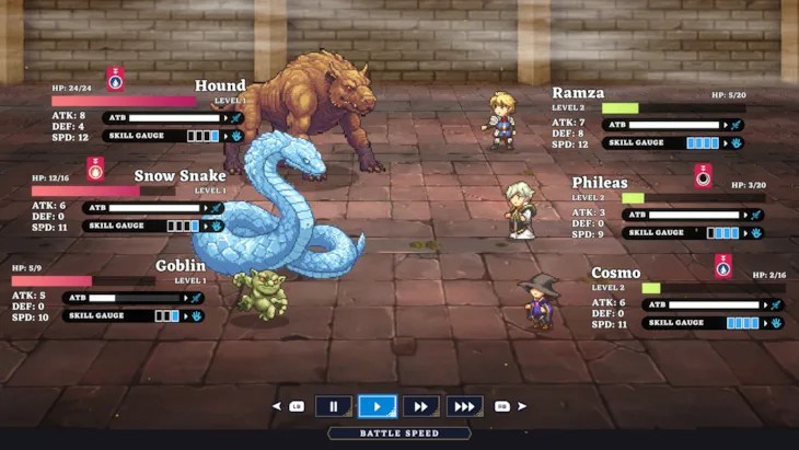 Rogue Fantasy Ivalice Studio Svela un JRPG Rivoluzionario png