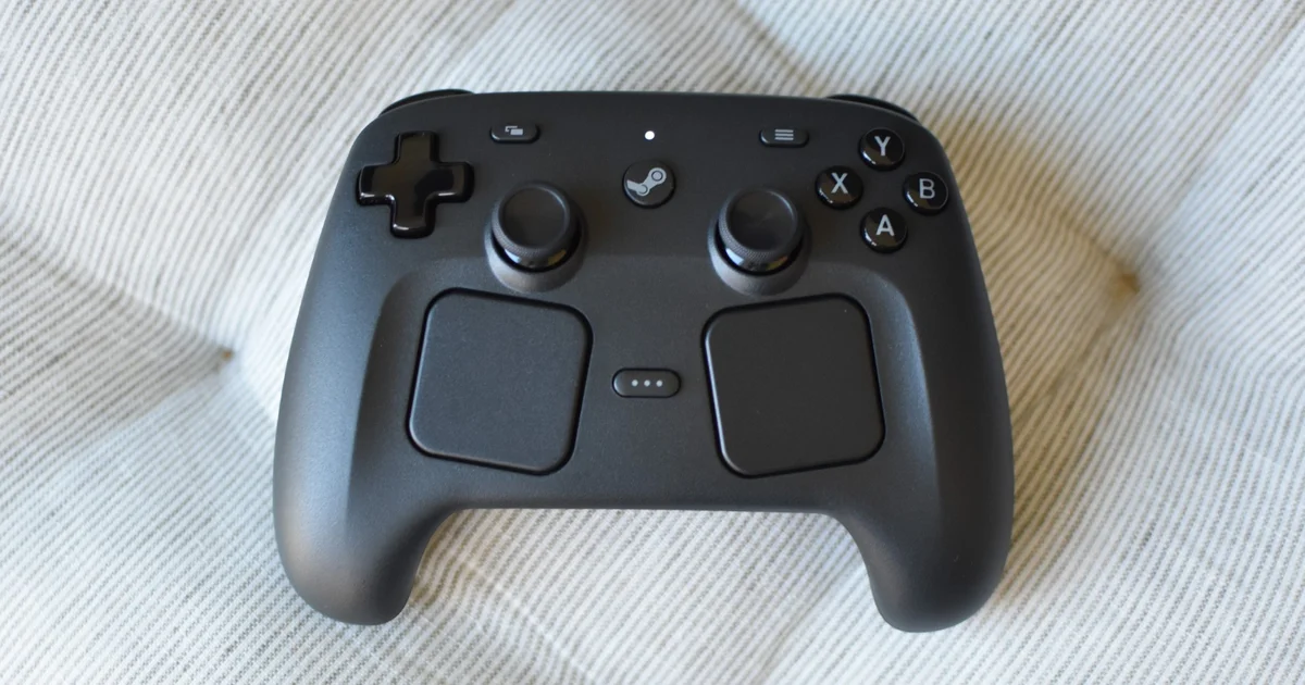 The Steam Controller is actually a scream controller, because Valve couldn't resist making it cry out in memey pain when you drop it