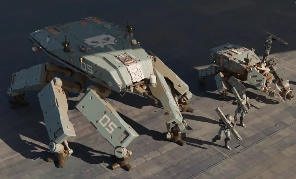 zerospace mechs
