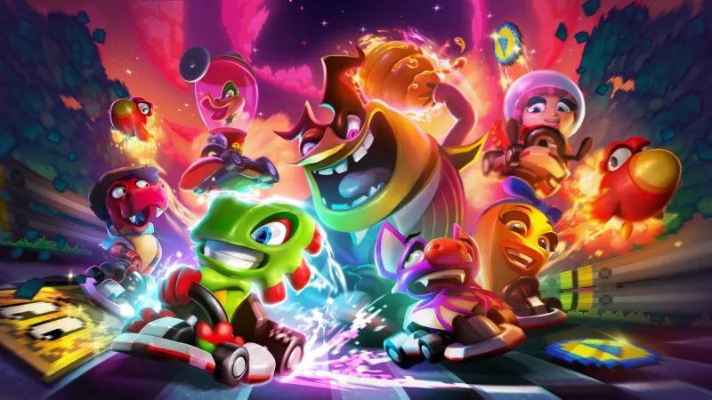 Super Yooka-Laylee Kart Revealed And It's A Pixelated Racer With A Story Campaign, 8-Player Split-Screen, And More